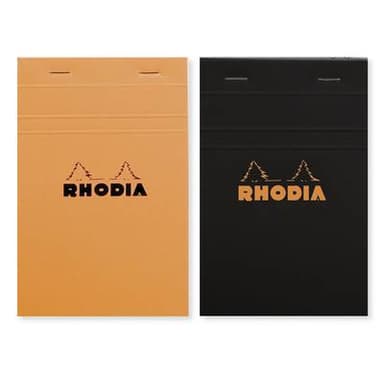 Rhodia Un bloc-notes 11 x 17 cm petits carreaux N°14, 160  pages