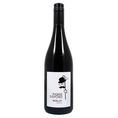 Vin de pays d'Oc rouge IGP - Merlot Pierre Dupond