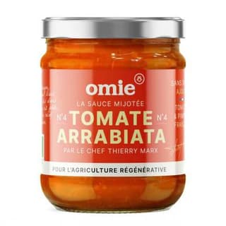 Omie Sauce Arrabbiata Bio - Par le Chef Thierry Marx, 190g