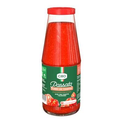 Ciro Purée de Tomates Passata en bouteille, 680g