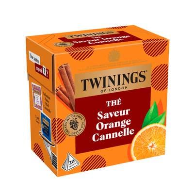Twinings Thé Noir Orange Canelle, 40g