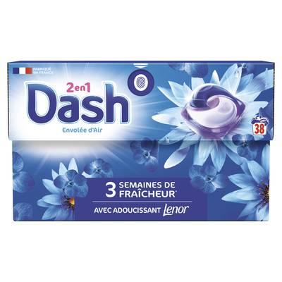 Dash - Lessive capsules 2 en 1 Envolée d'Air