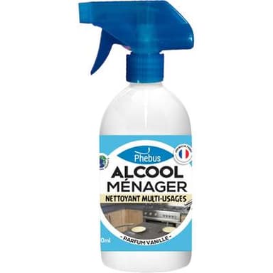 Phébus Alcool ménager en pulvérisateur parfum vanille, 50cl