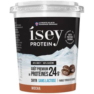 Isey Protein Skyr Mocha sans lactose, 400g