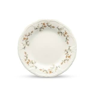 Collection Retro Assiette plate 16cm brown flower Retro