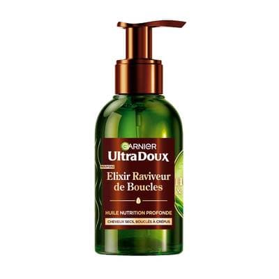 Ultra Doux Huile Capillaire Elixir Raviveur de Boucles - Nutrtion Profonde, 120ml