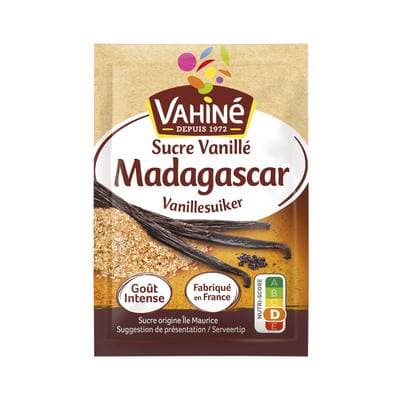 Vahine Sucre vanillé Madagascar, 5 sachets