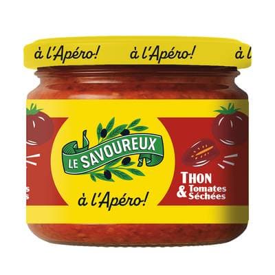 Le Savoureux Tartinable de Thon aux Tomates Séchées, 90g
