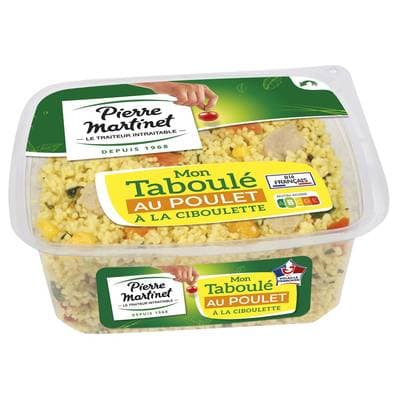 Pierre Martinet Taboulé au Poulet à la Ciboulette, 300g