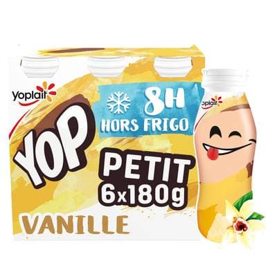 Yop Yaourt à Boire Vanille, 6x180g
