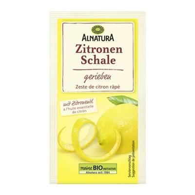Alnatura - Zeste de citron râpé Bio