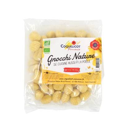 Coquelicot Provence Gnocchi Nature Bio, 300g