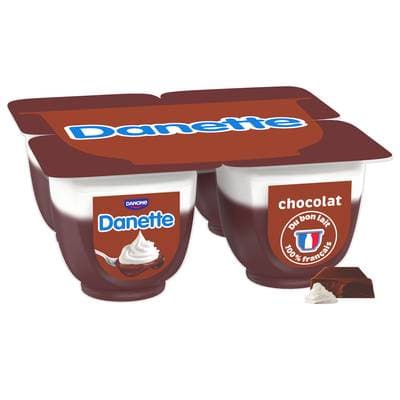 Danette Liégeois au Chocolat, 4x100g