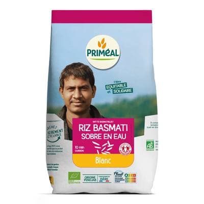 Priméal Riz Basmati blanc bio, 1kg
