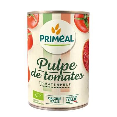Priméal Tomates concassées bio, 400g