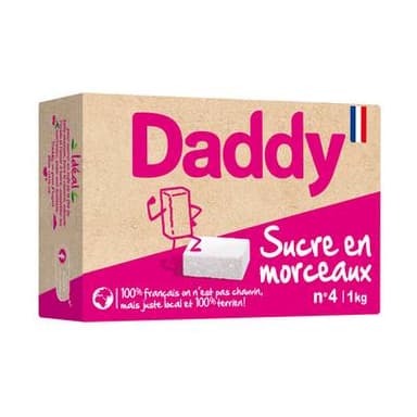 Daddy Sucre en morceaux n°4, 1kg
