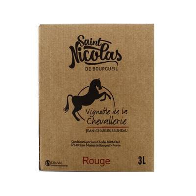 Saint-Nicolas De Bourgueil rouge AOC Vignoble de la Chevallerie, Bag in box 3L