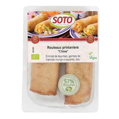 Soto Rouleaux Printaniers Bio, 220g