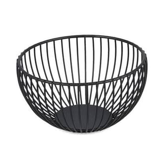 Collection Scala Panier métallique 15xH8,5cm noir Scala, 1 pièce