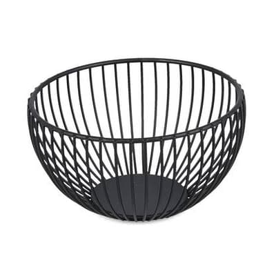 Collection Scala Panier métallique 15xH8,5cm noir Scala, 1 pièce