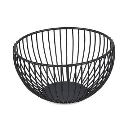 Collection Scala Panier métallique 15xH8,5cm noir Scala, 1 pièce