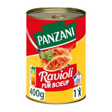 Panzani Ravioli Pur Boeuf, 400g