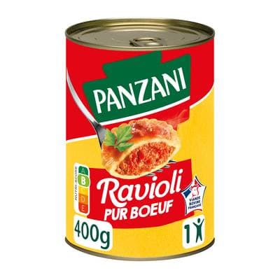 Panzani Ravioli Pur Boeuf, 400g