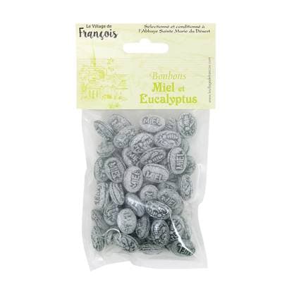 Abbaye Sainte Marie Du Desert Bonbons au miel et à l'eucalyptus, 150g