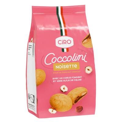 Ciro Biscuit coccolini fourrée noisette, 200g
