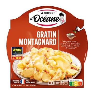 La Cuisine d'Océane Gratin Montagnard, 300g