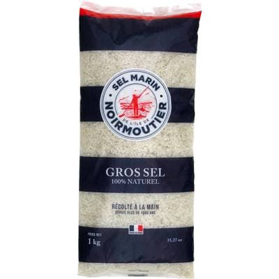 Aquasel Gros sel de l'Ile de Noirmoutier, 1kg