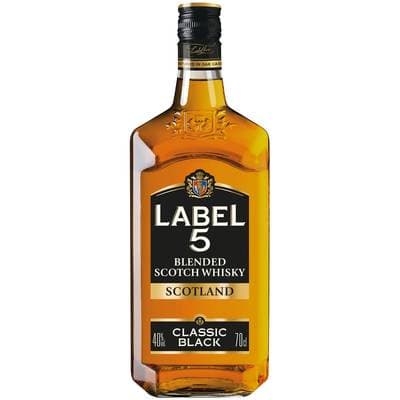 Label 5 Blended scotch whisky 40°, 70cl