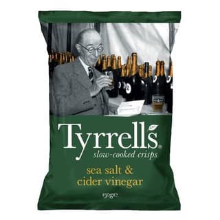 Tyrrell's Chips au Sel de Mer et Vinaigre de Cidre, 150g