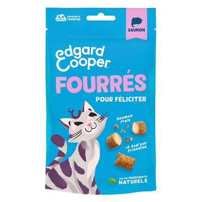 Edgard Cooper - Fourrés au Saumon Sans Céréales - Friandise pour Chat