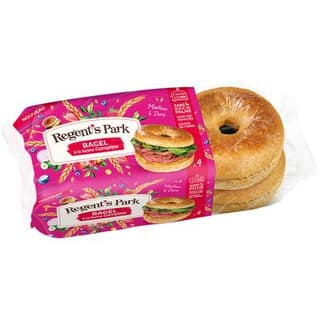 Regent's Park Bagels à la Farine Complète, 4 bagels - 250g