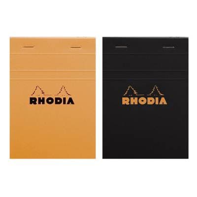 Rhodia Classic Un Bloc-notes 10,5 x 14,8 cm petits carreaux N°13, 160  pages