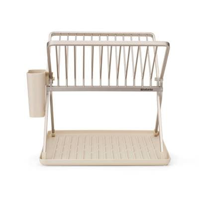Brabantia Egouttoir à vaisselle pliable - Soft Beige