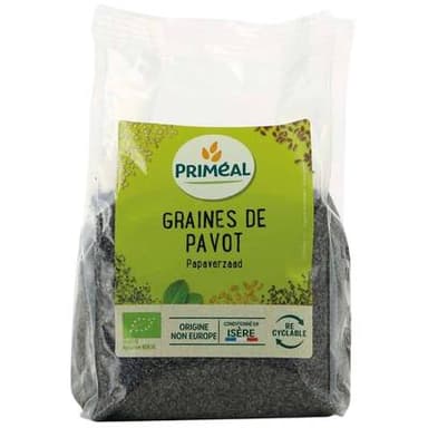 Priméal Graines de Pavot bio, 250g