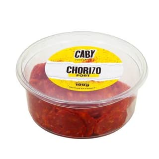 Caby Bol de Chorizo en tranche, 100g