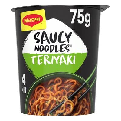 Maggi Nouilles instantanées Poulet Teriyaki Saucy en cup, 75g