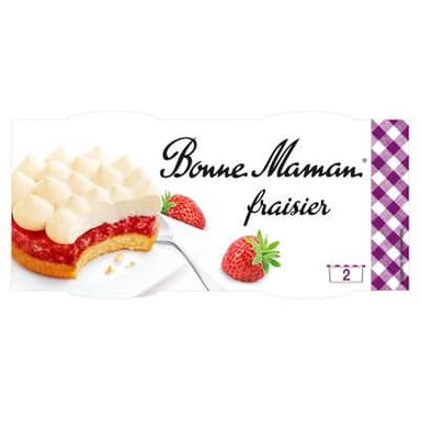 Bonne Maman Fraisier, 2x100g