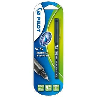 Pilot Stylo Roller V-5 encre noire pointe fine, 1  stylo