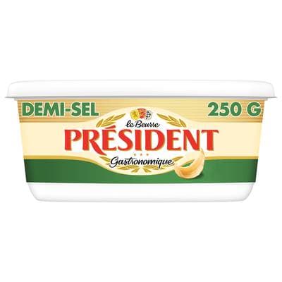 Président Beurre demi sel, 250g