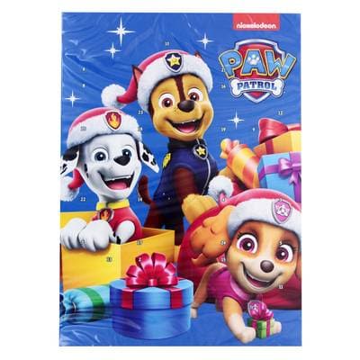 BIP Calendrier de l'avent Pat Patrouille chocolat au lait, 75g