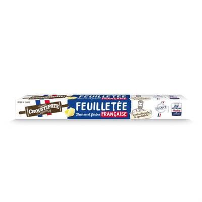 Croustipâte Pâte Feuilletée Beurre et Farine Française, 230g