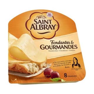 Saint Albray Fromage en tranches, 130g