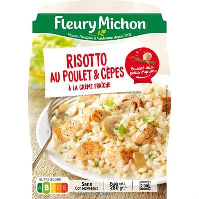 Fleury Michon Poulet Risotto & Cèpes à la Crème Fraîche, 280g