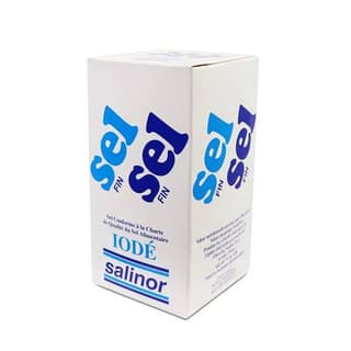 Salinor Sel fin de table iodé, 1kg