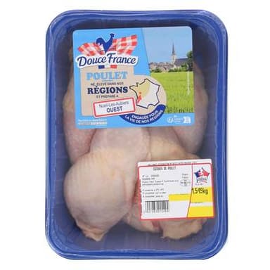 Douce France Cuisses de Poulet Blanc, environ 1,5kg