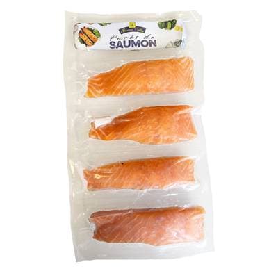 Sharon Valley Pavés de Saumon avec peau, 400g